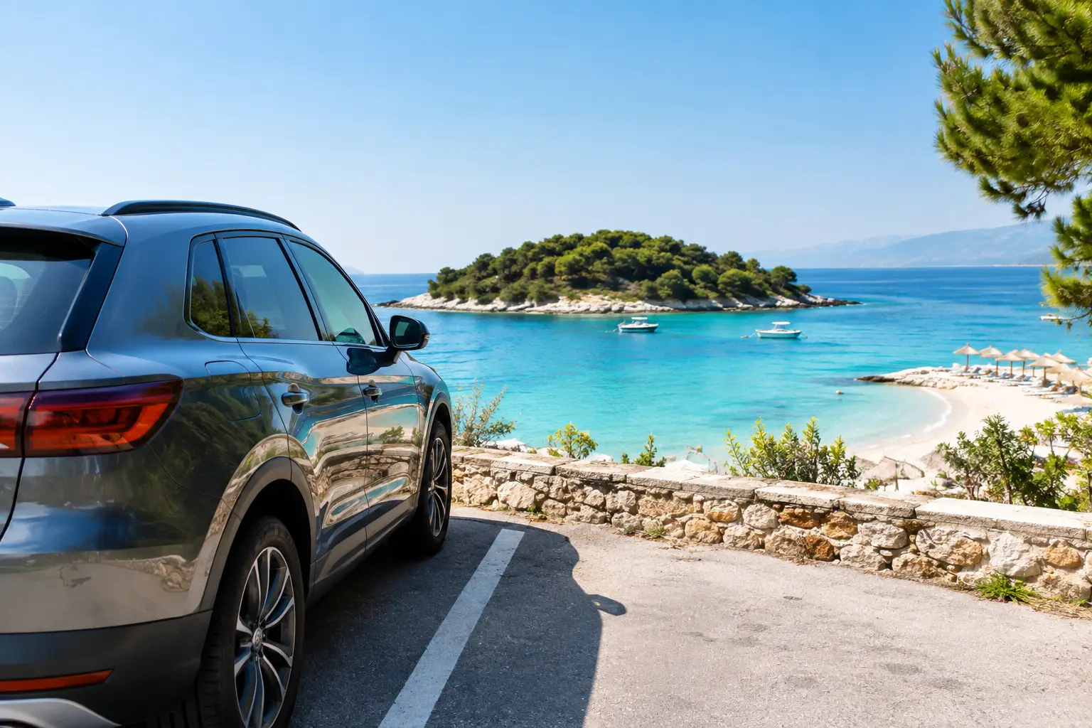 Ksamil Parking Guide for an Easier Beach Day