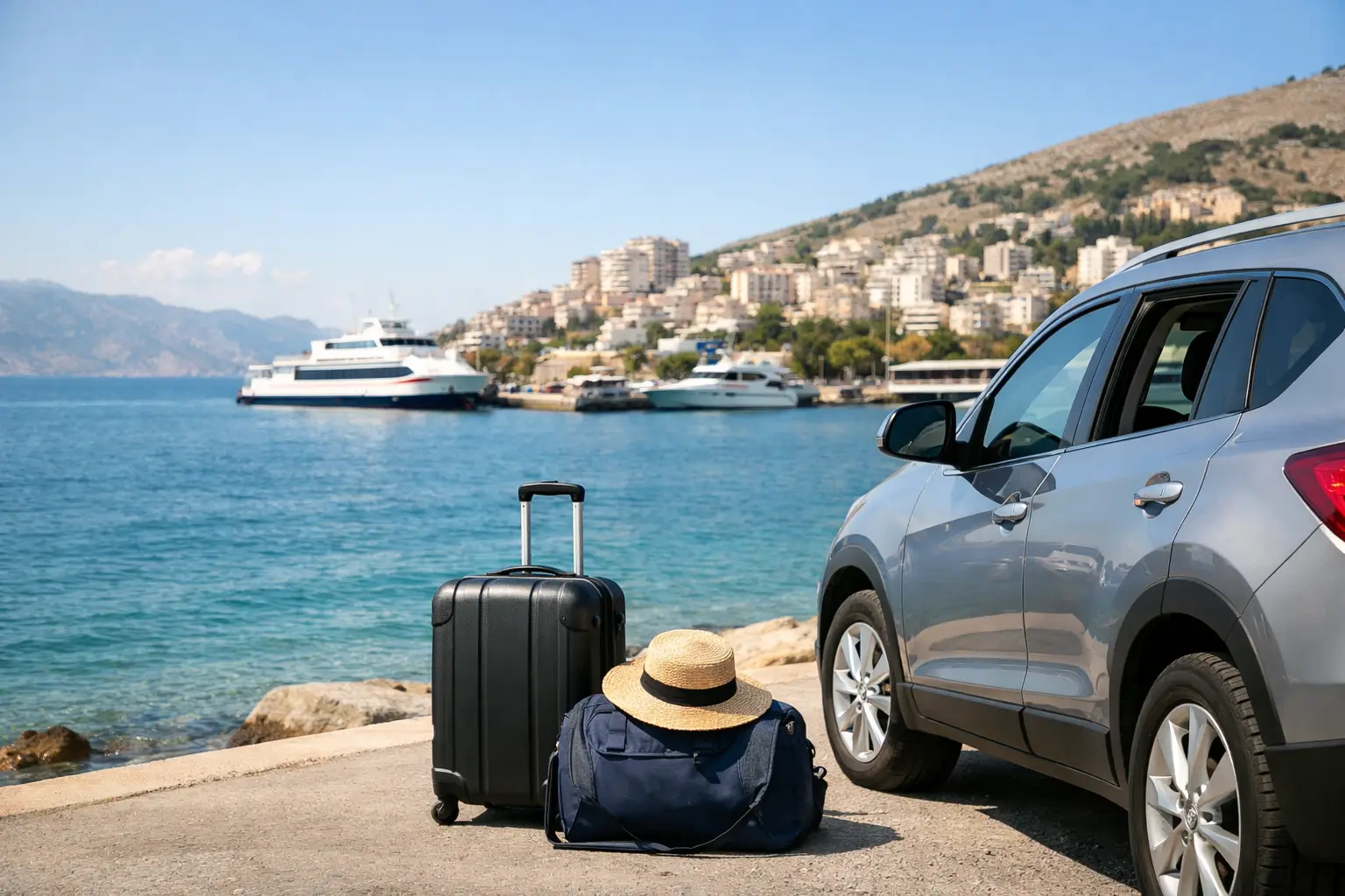 Hire Car Saranda Port for Easy Riviera Trips