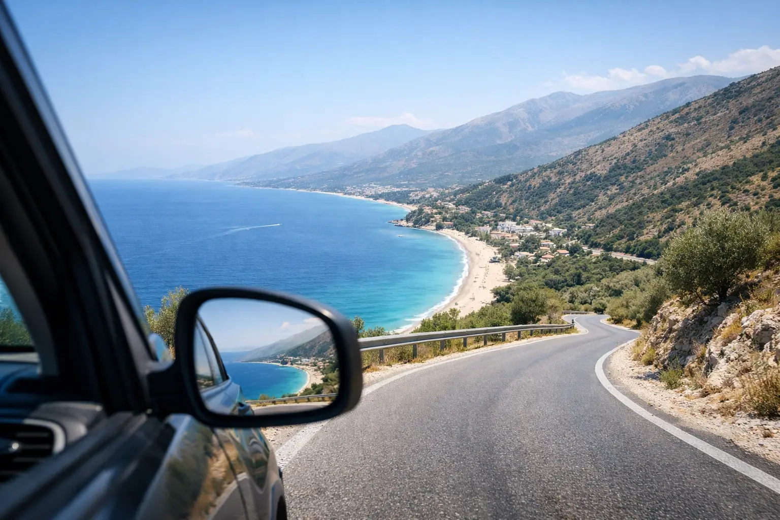 Borsh Beach Drive from Saranda Made Simple