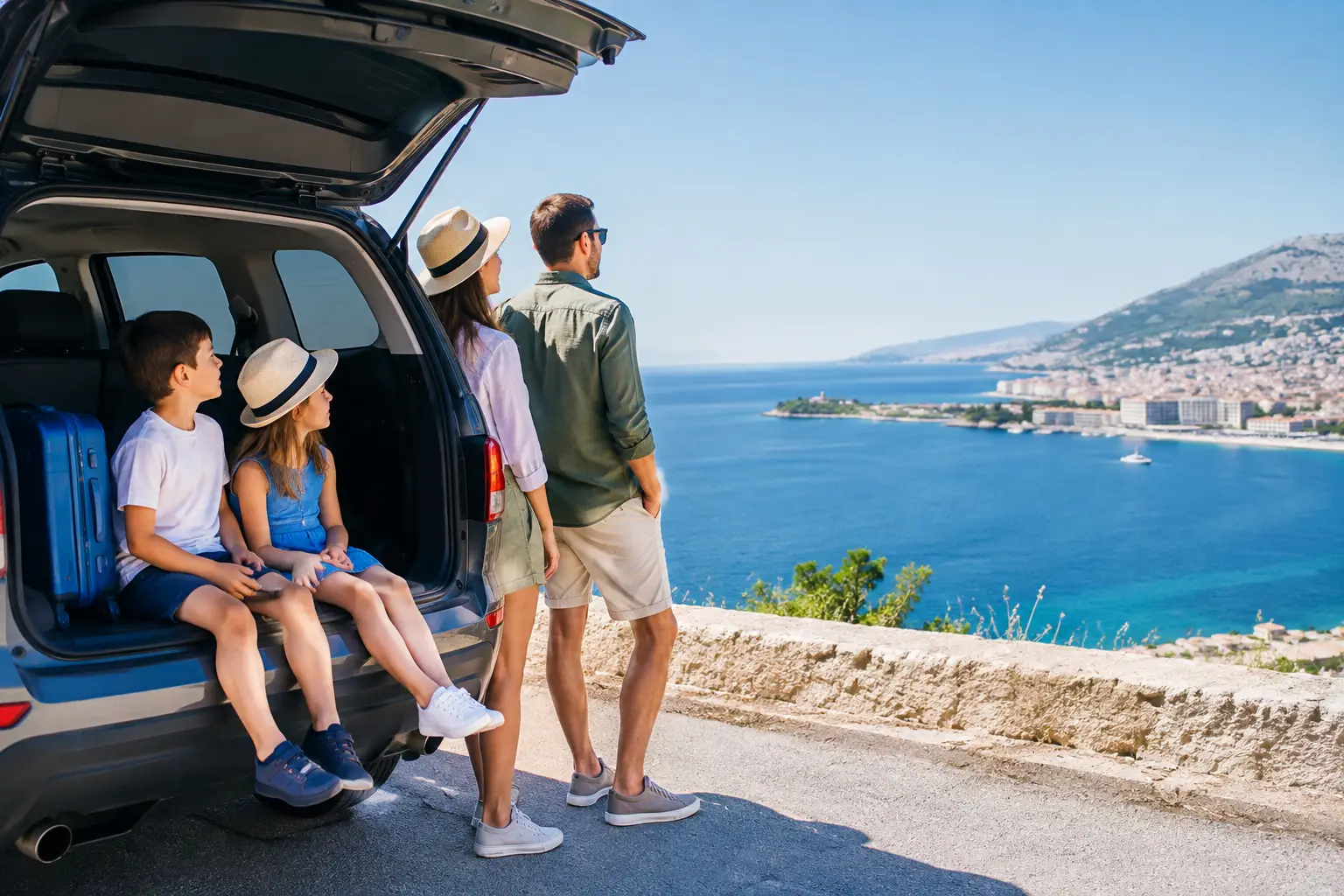 Choosing Family Hire Cars for Saranda Trips