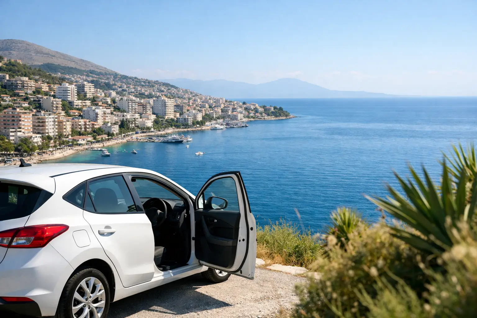 Car Hire No Prepayment for Saranda Trips