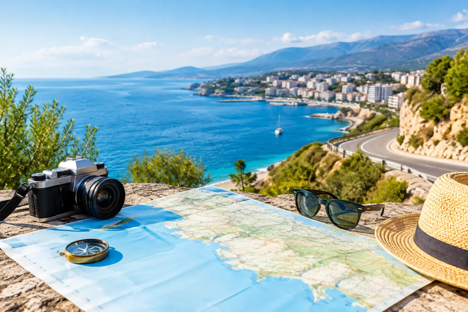 Coastal Route Planning for Saranda Holidays