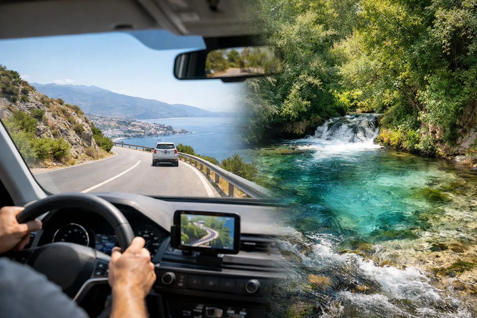 How to Drive Saranda to Blue Eye with Ease